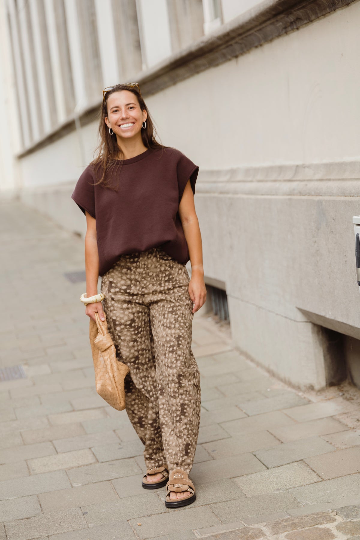 BAMBI TROUSERS BROWN