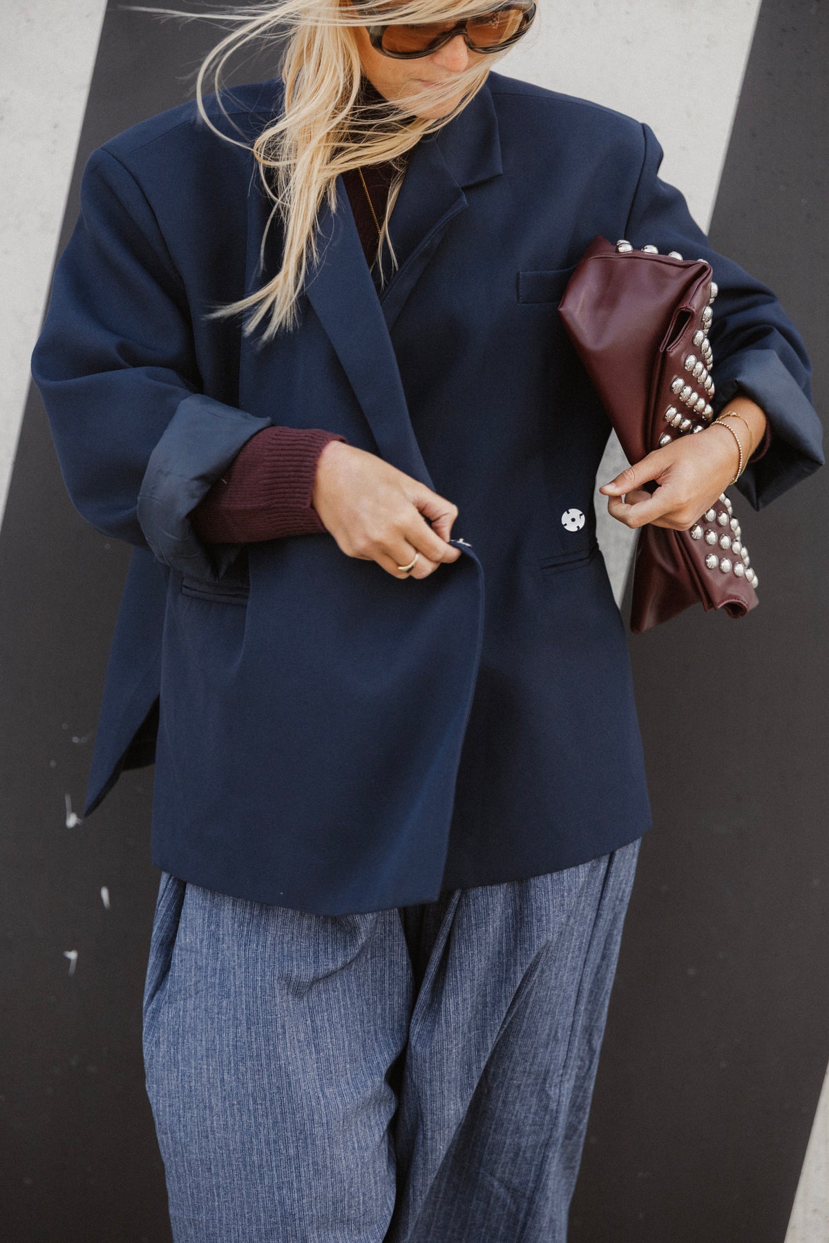 ALIX BLAZER NAVY
