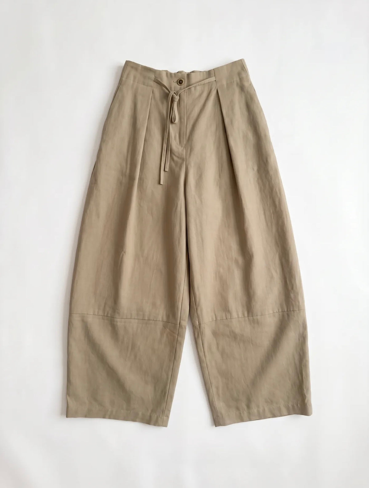 KIKI BALLOON TROUSERS BEIGE