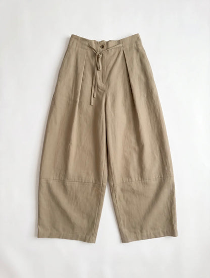 KIKI BALLOON TROUSERS BEIGE