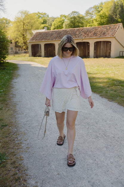 EMMA LACE SKIRT ECRU