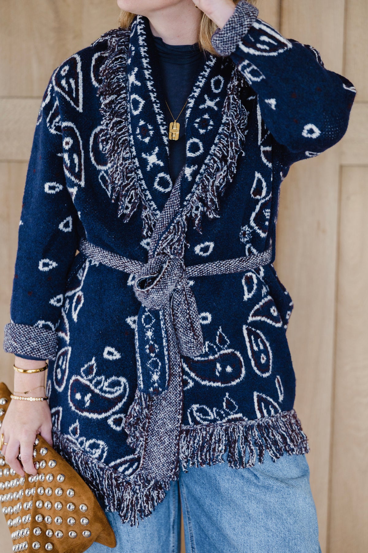 INDIANA CARDIGAN NAVY