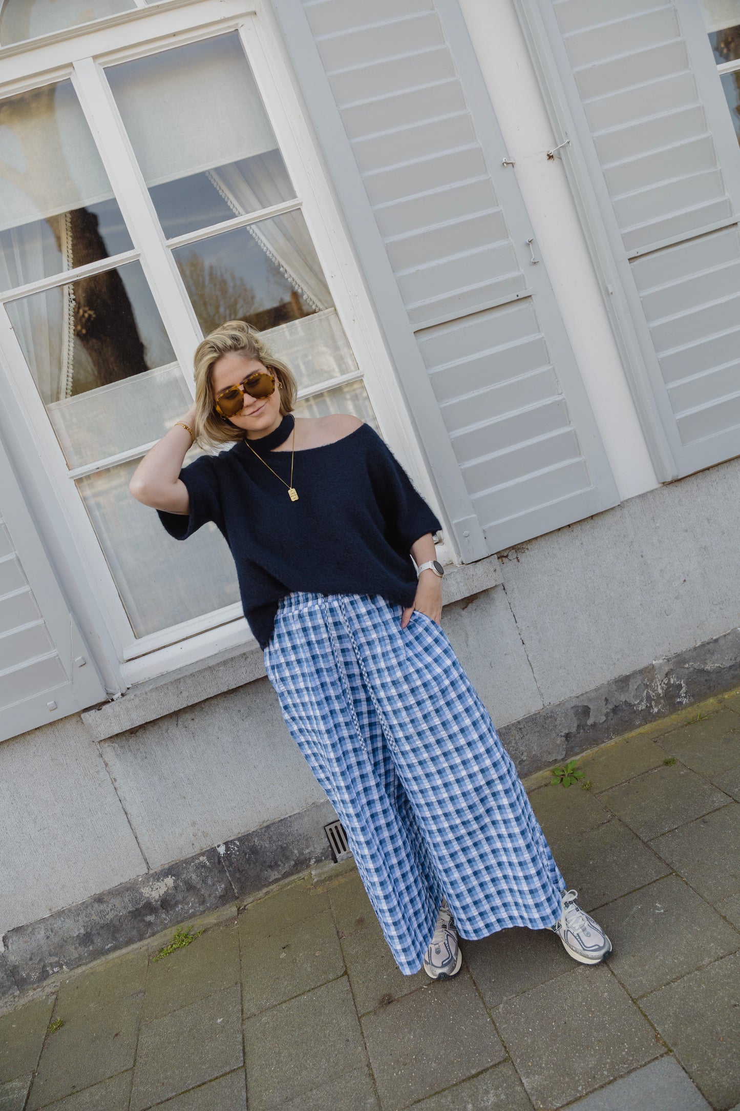 AMY KNIT NAVY