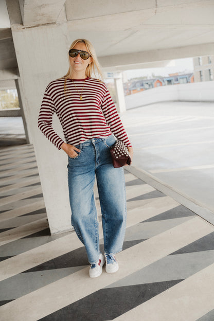 STUD BALLOON JEANS