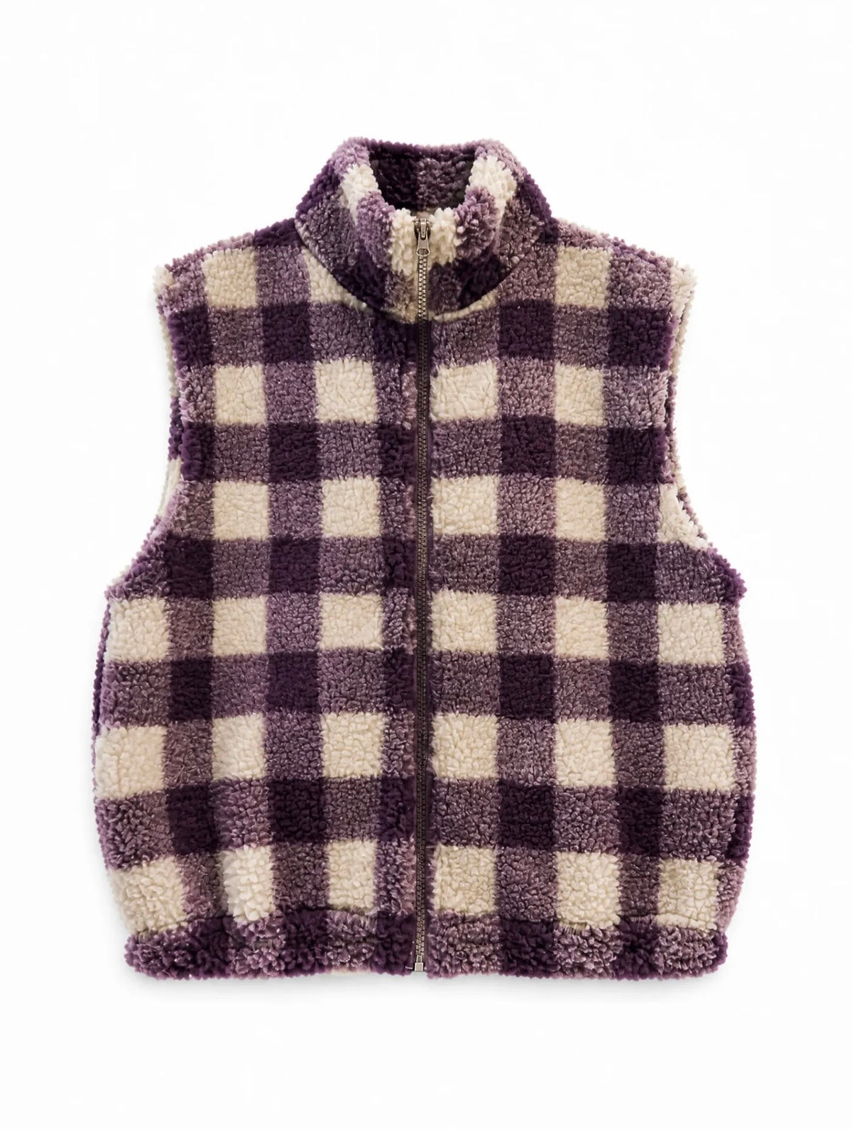 CHECKED BODYWARMER