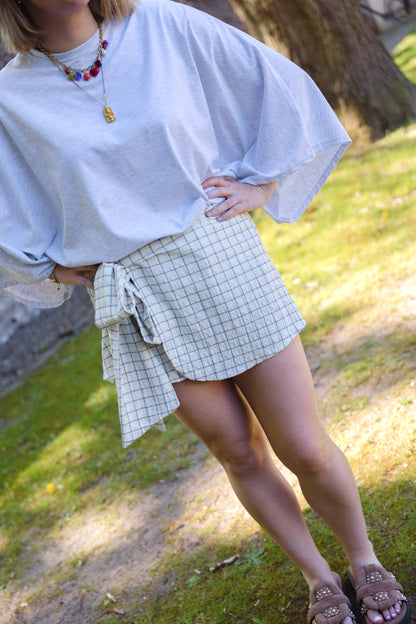 BOWIE SKIRT ECRU