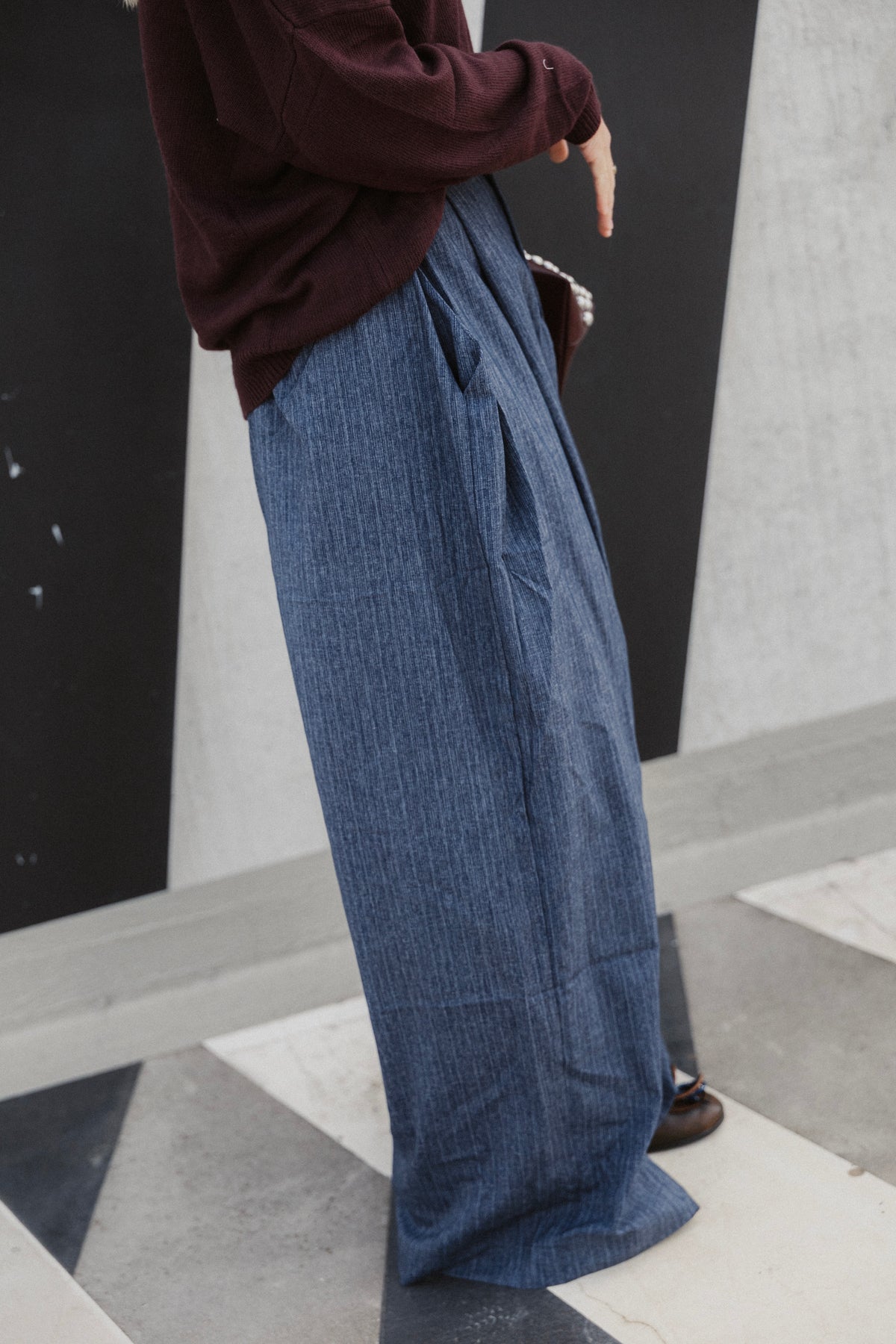 ABBY TROUSERS MARINE