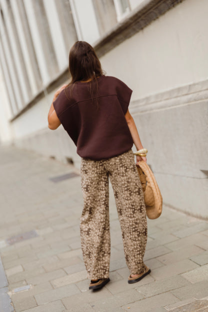 BAMBI TROUSERS BROWN