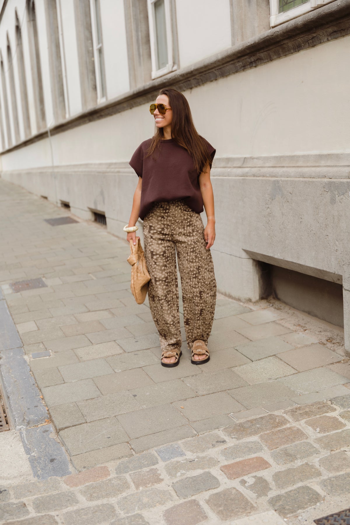 BAMBI TROUSERS BROWN