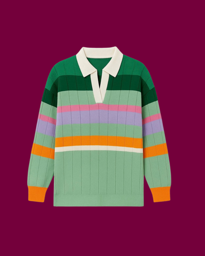 LORELLE POLO KNIT